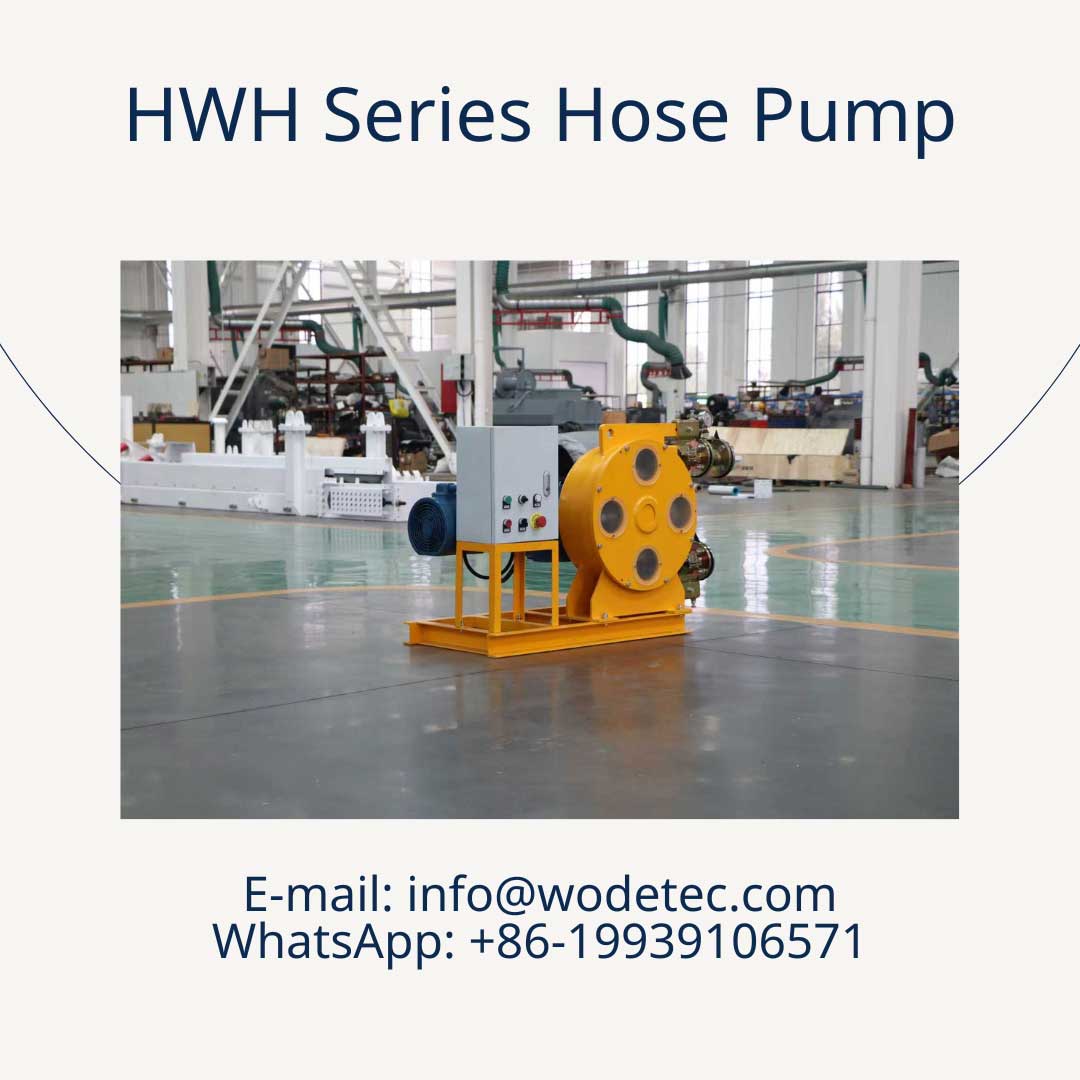 Hose Pump for Foaming Concrete Brick