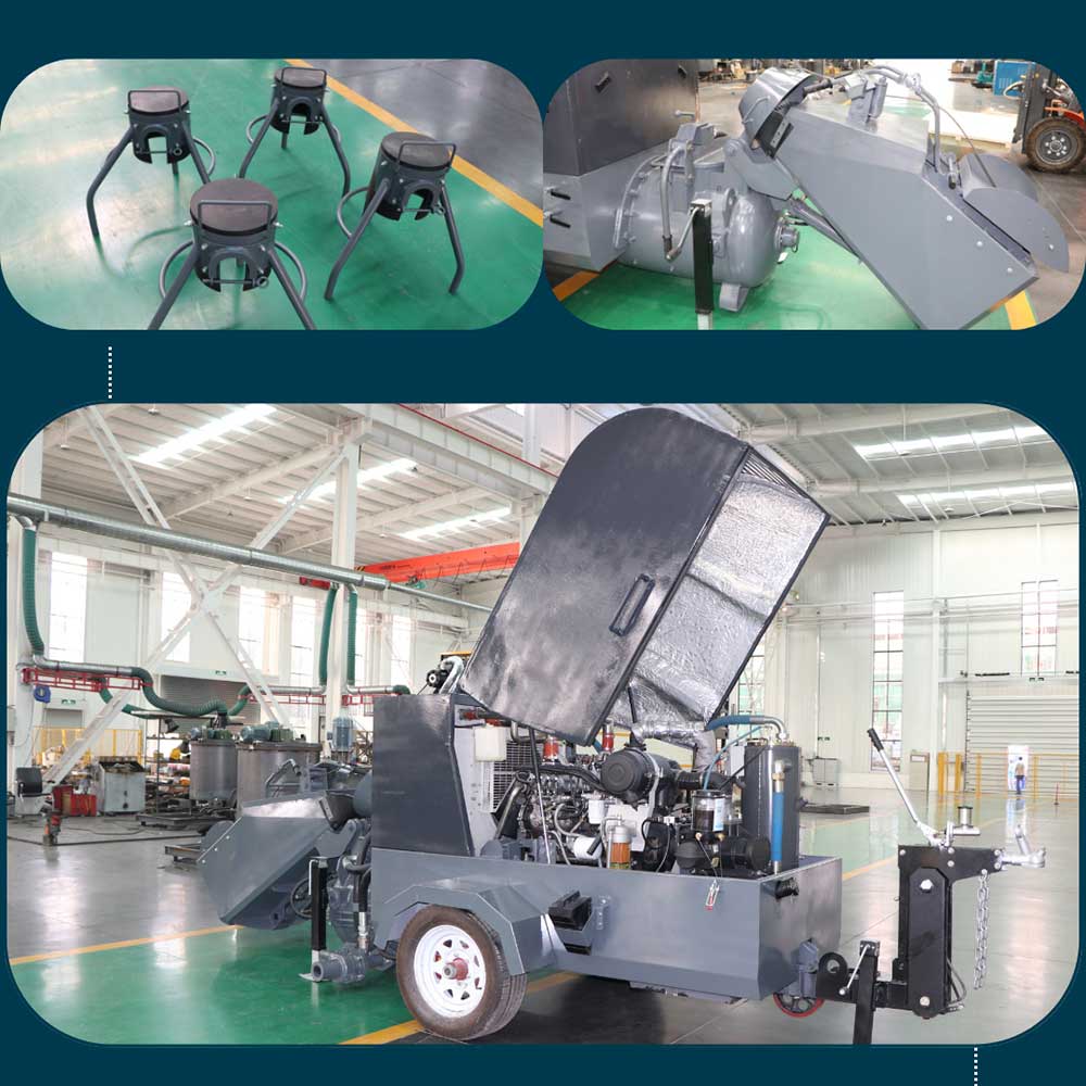 Mortar Mixer and Transfer Machine