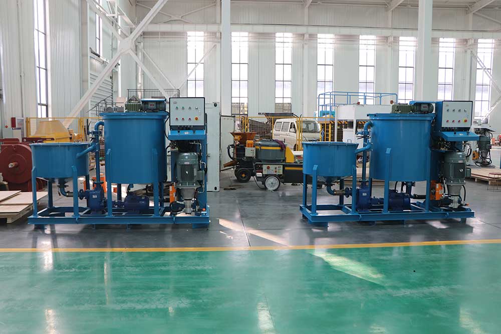 compactive grouting plant