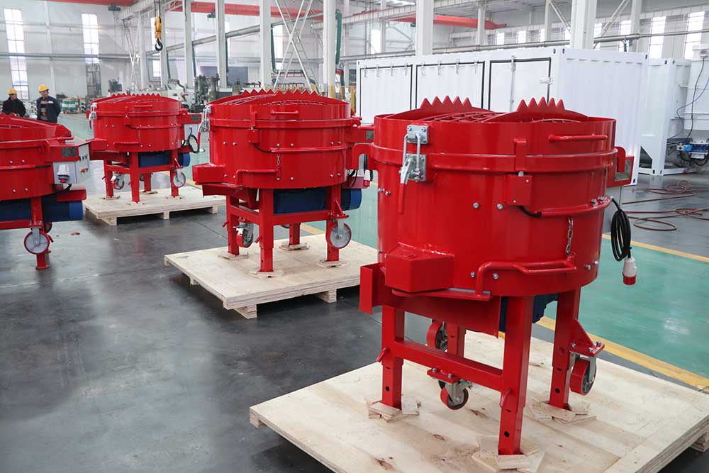 refractory pan mixer manufacturer