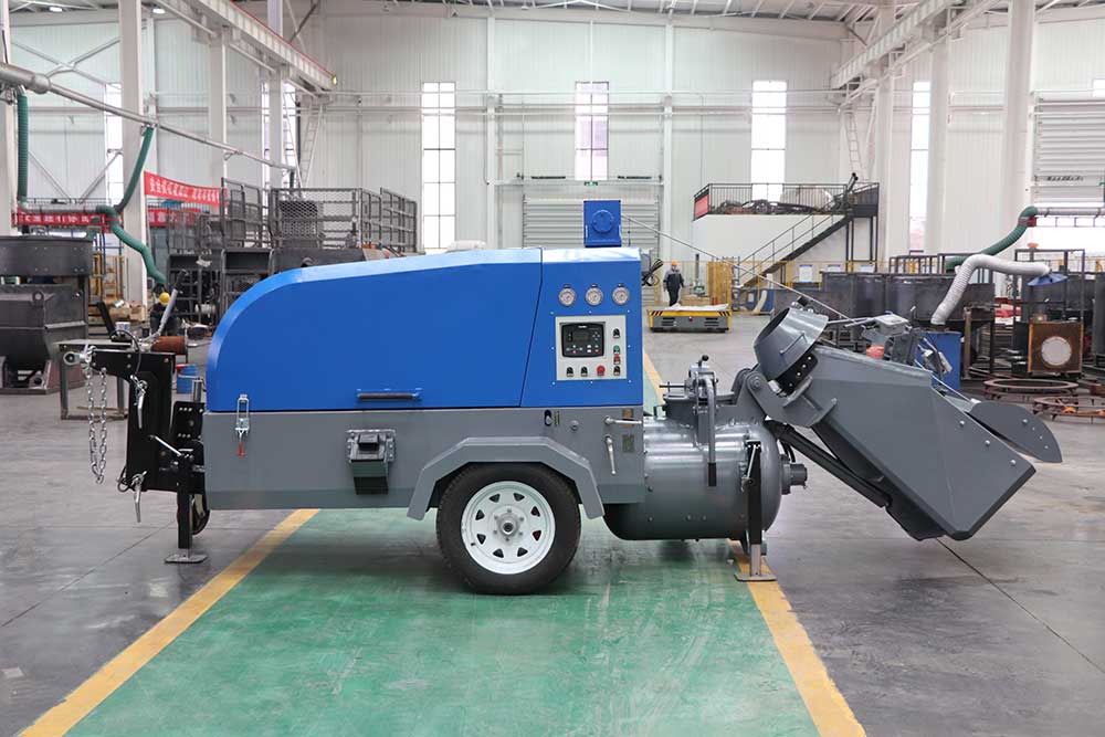 diesel dry screed mortar mixer pump