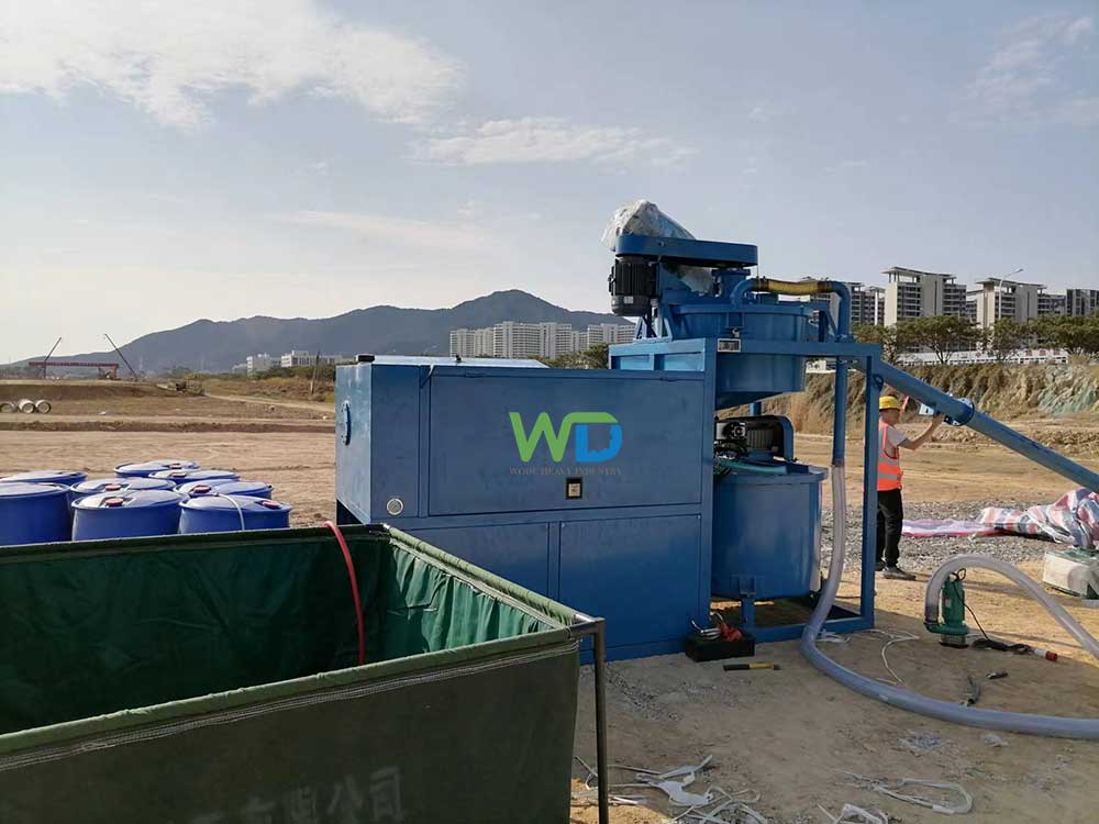 electric lightweight concrete block machine