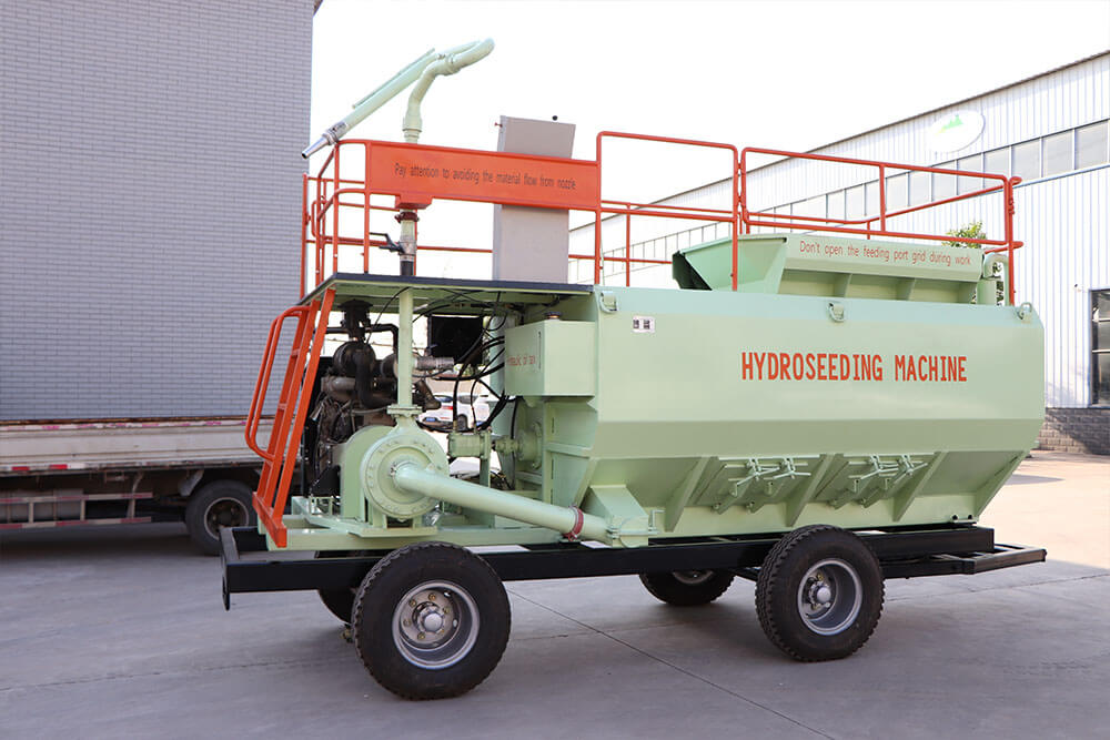 8m³ hydroseeding machine