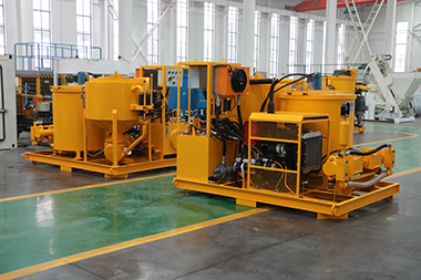 Compact Automatic Grout Plant for Structural Foundation Grouting