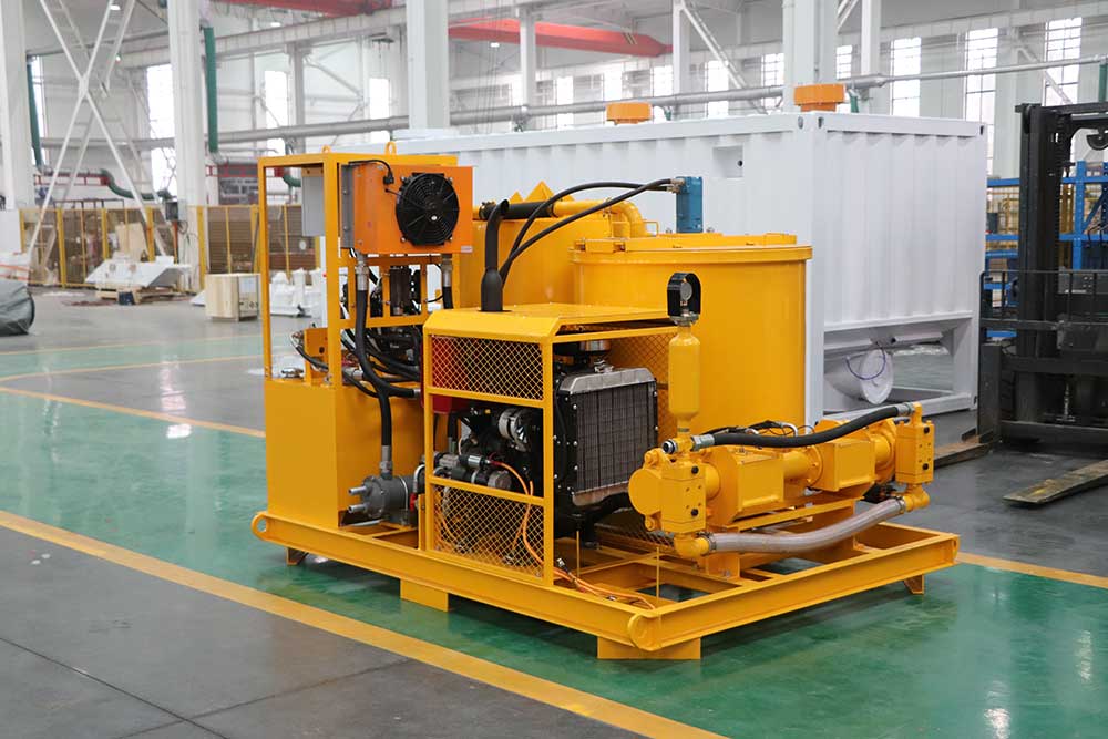 compact jet grouting plant