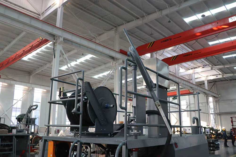 3000L hydroseeder detail