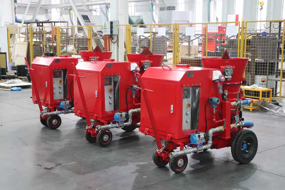 refractory shotcrete machine