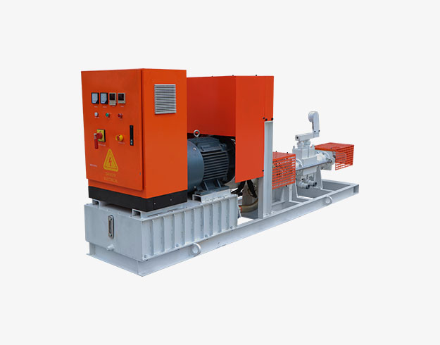 horizontal mortar grout pump