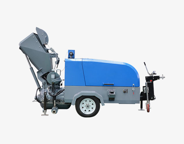 Diesel Dry Screed Mortar Mixer Pump