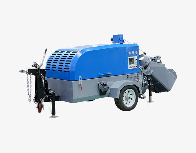 semi-dry mixer screed pump