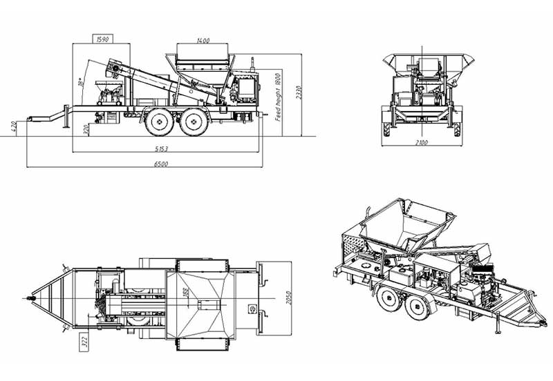 Material Conveyor Blower size